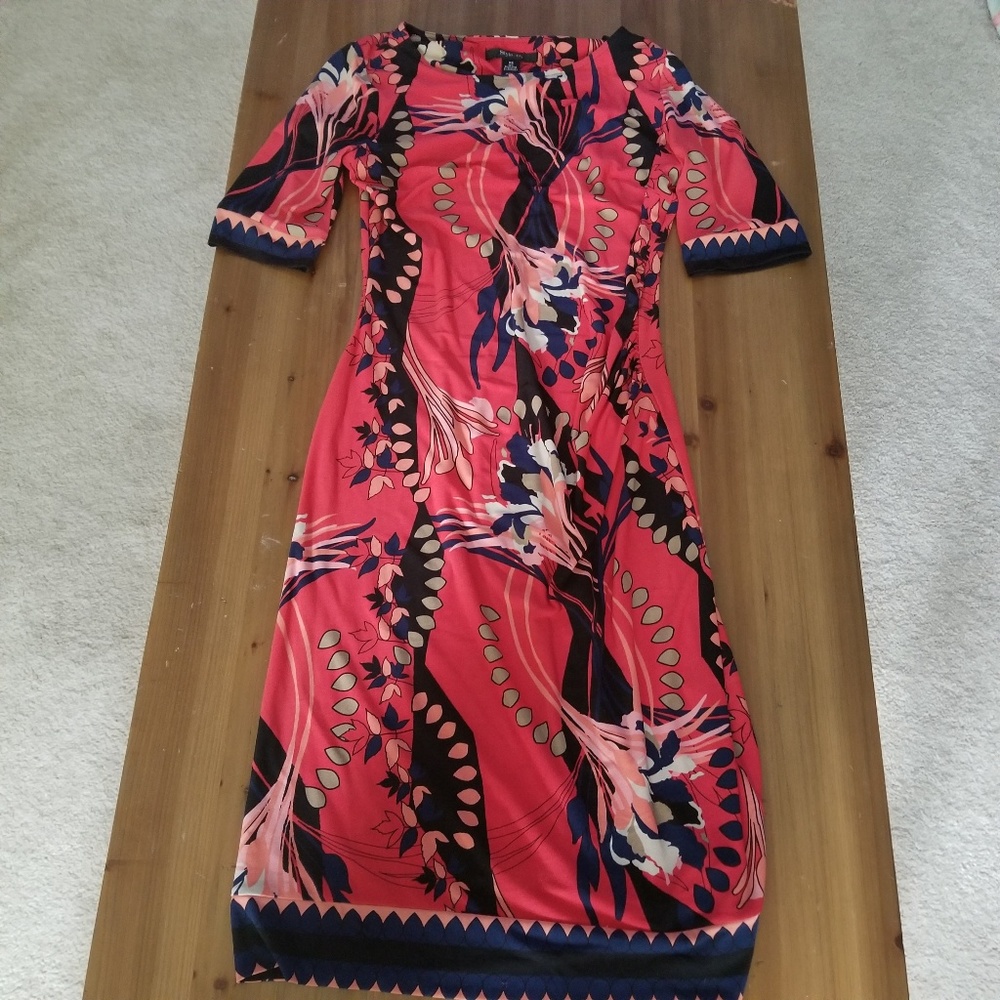 11-11 SALE 💜 Style & Co. Red Retro Shift Dress XS
